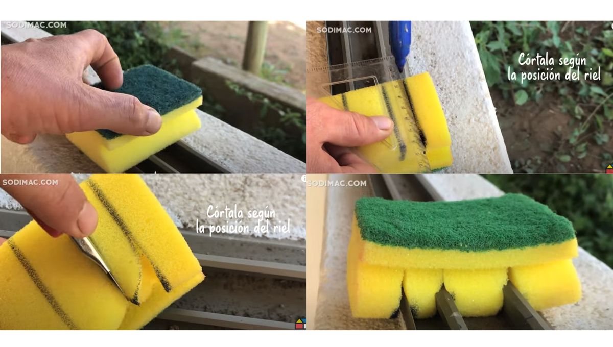 Puedes guardar la esponja y reutilizarla siempre que sea necesario Puedes guardar la esponja y reutilizarla siempre que sea necesario