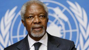 Murió Kofi Annan, exsecretario general de la ONU y Premio Nobel de la Paz