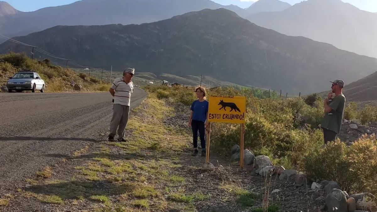 El primer cartel fue colocado en el ingreso al área protegida del Cordón del Plata, en Vallecitos. El primer cartel fue colocado en el ingreso al área protegida del Cordón del Plata, en Vallecitos.