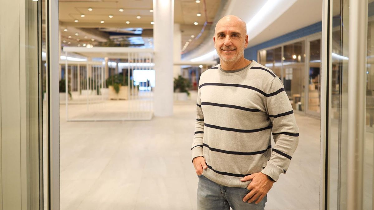 Marcelo Gatta, resonsable del proyecto del primer shopping de Ciudad. Marcelo Gatta, resonsable del proyecto del primer shopping de Ciudad.