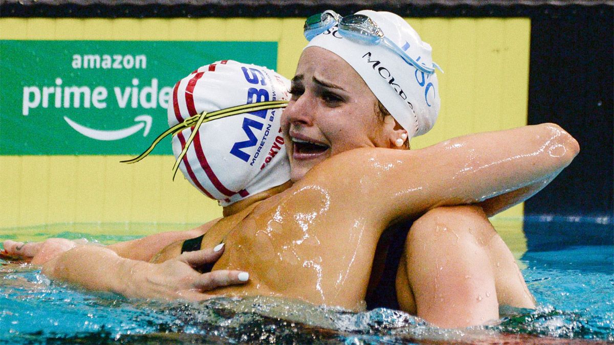 La nadadora australiana McKeown rompió un récord mundial