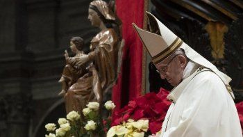 En su mensaje de Navidad, Francisco pidió 