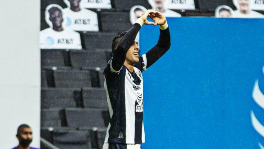 Dos goles de Rogelio Funes Mori para Monterrey, en el regreso del fútbol mexicano