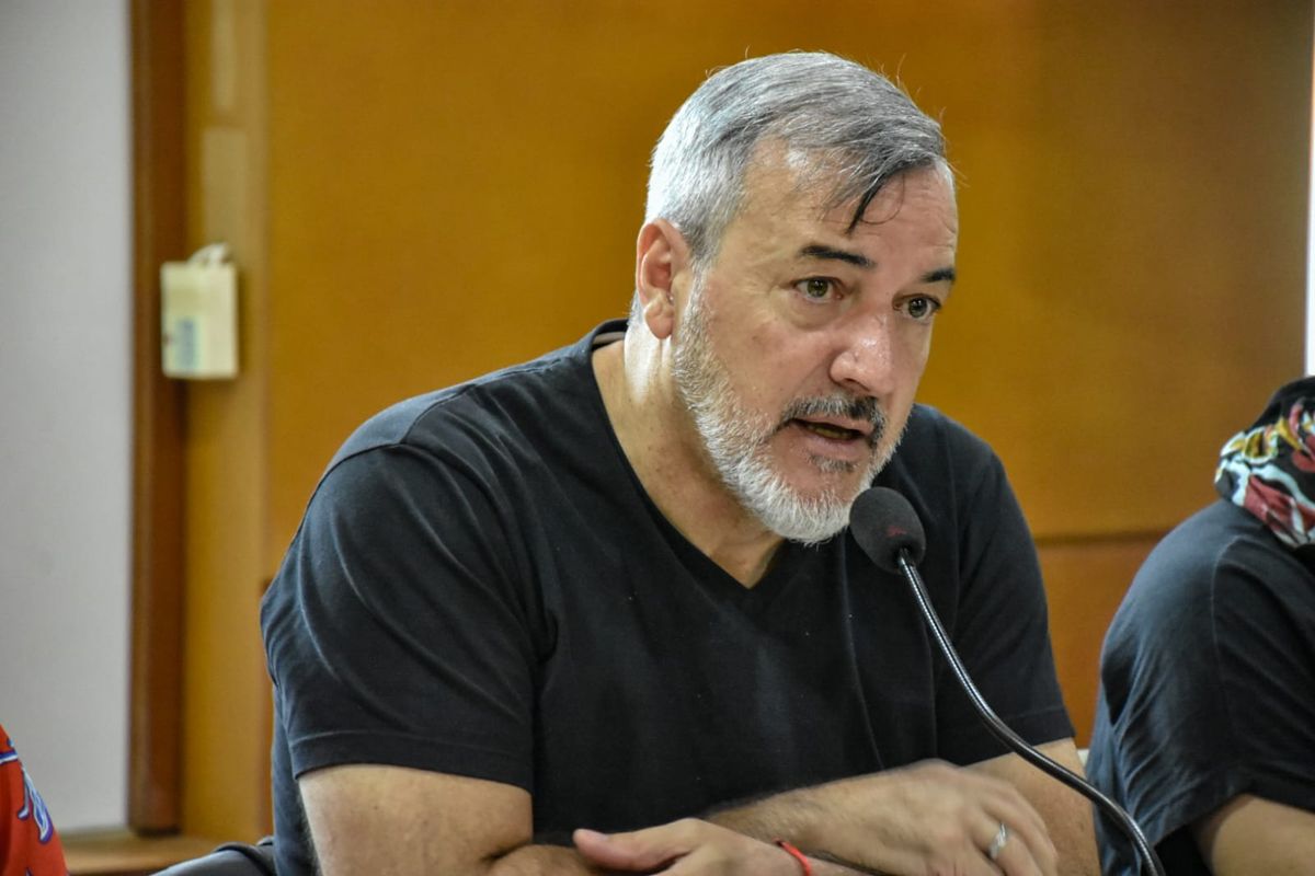 El secretario general de la Asociación de Trabajadores del Estado (ATE), Rodolfo Aguiar. El secretario general de la Asociación de Trabajadores del Estado (ATE), Rodolfo Aguiar.