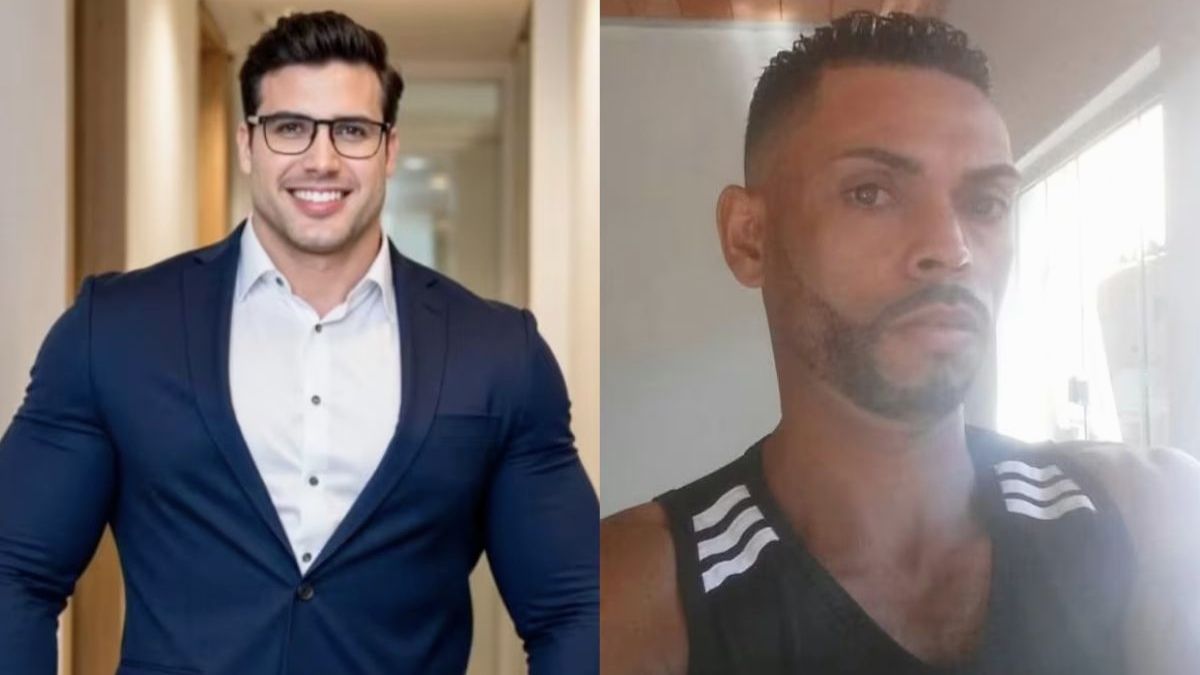 El empresario de Brasil y la víctima fatal del crimen. El empresario de Brasil y la víctima fatal del crimen.