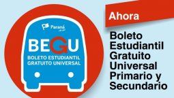 Habilitan solo cuatro puntos para recargar el Boleto Estudiantil Gratuito Universal