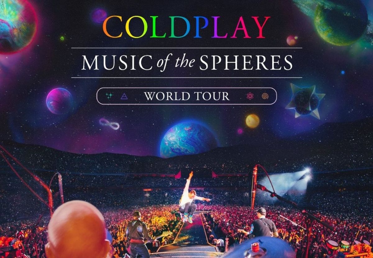 Colplay en Argentina. Coldplay transmitirá en directo en cines de todo el mundo dos de sus diez funciones en River. 