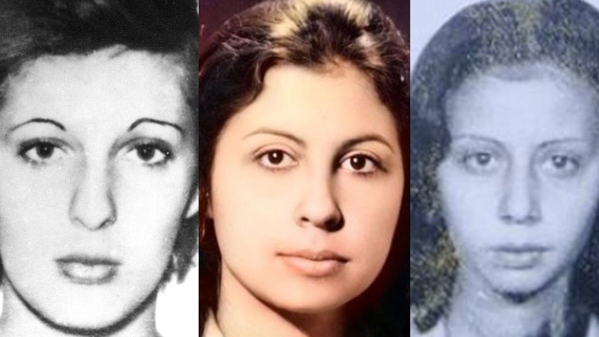 María Cristina D'Amico, María Silvia Campos Catania y Antonia Adriana Campos de Alcaraz.