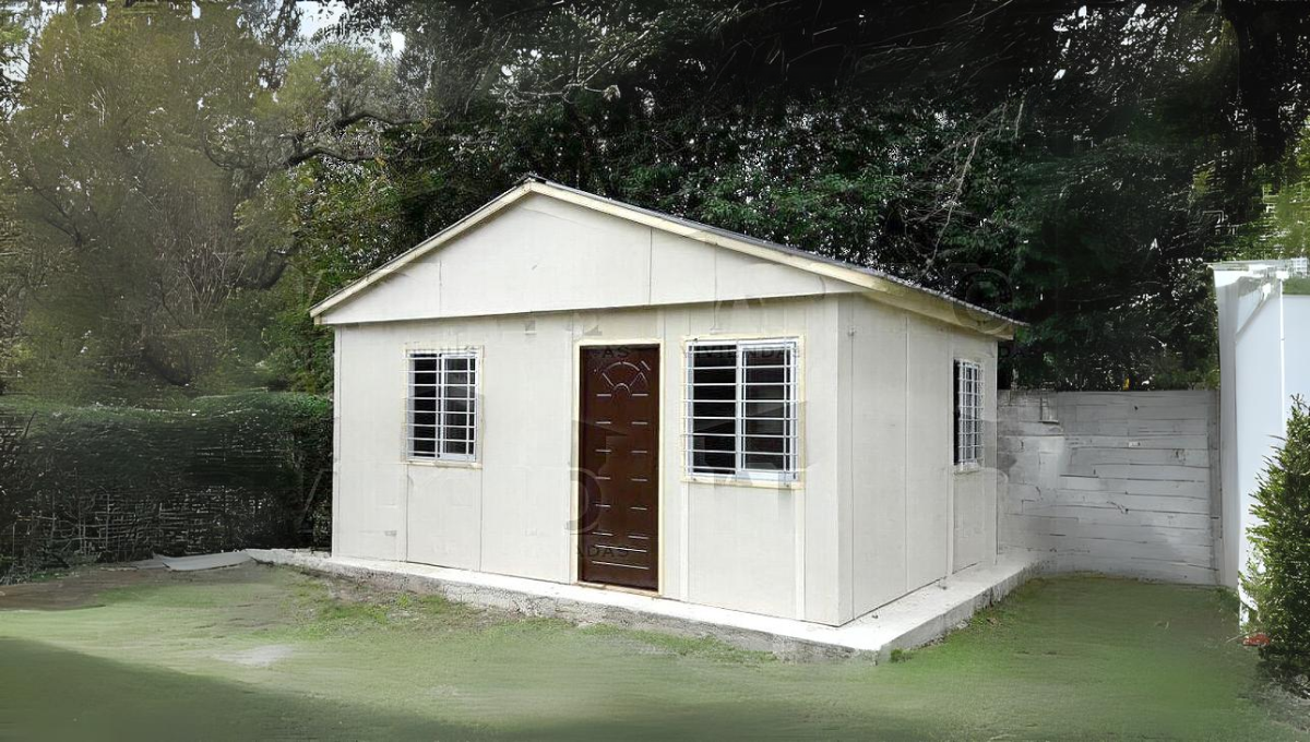 Dos dormitorios, cómoda y a buen precio: cómo es la casa prefabricada que se vende a 4.725 dólares