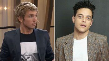 Franco Masini salió de fiesta con Rami Malek en Venecia