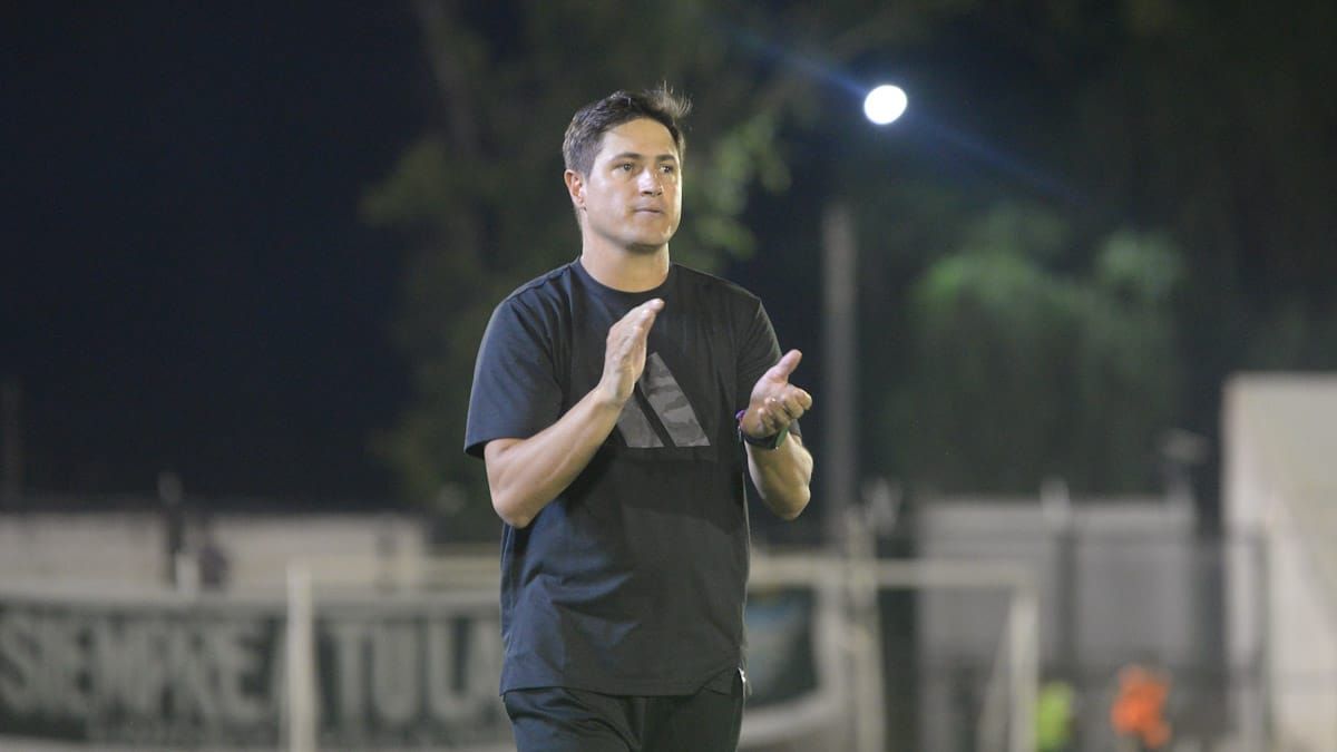 Ezequiel Medrán con ilusiones renovadas en esta nueva temporada que comienza en Gimnasia y Esgrima. Foto: Martín Pravata/UNO.