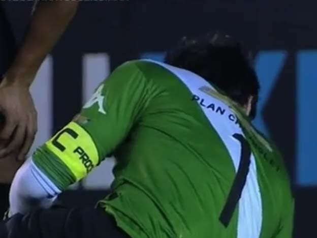 Banfield perdió a su arquero y capitán para lo que resta del torneo