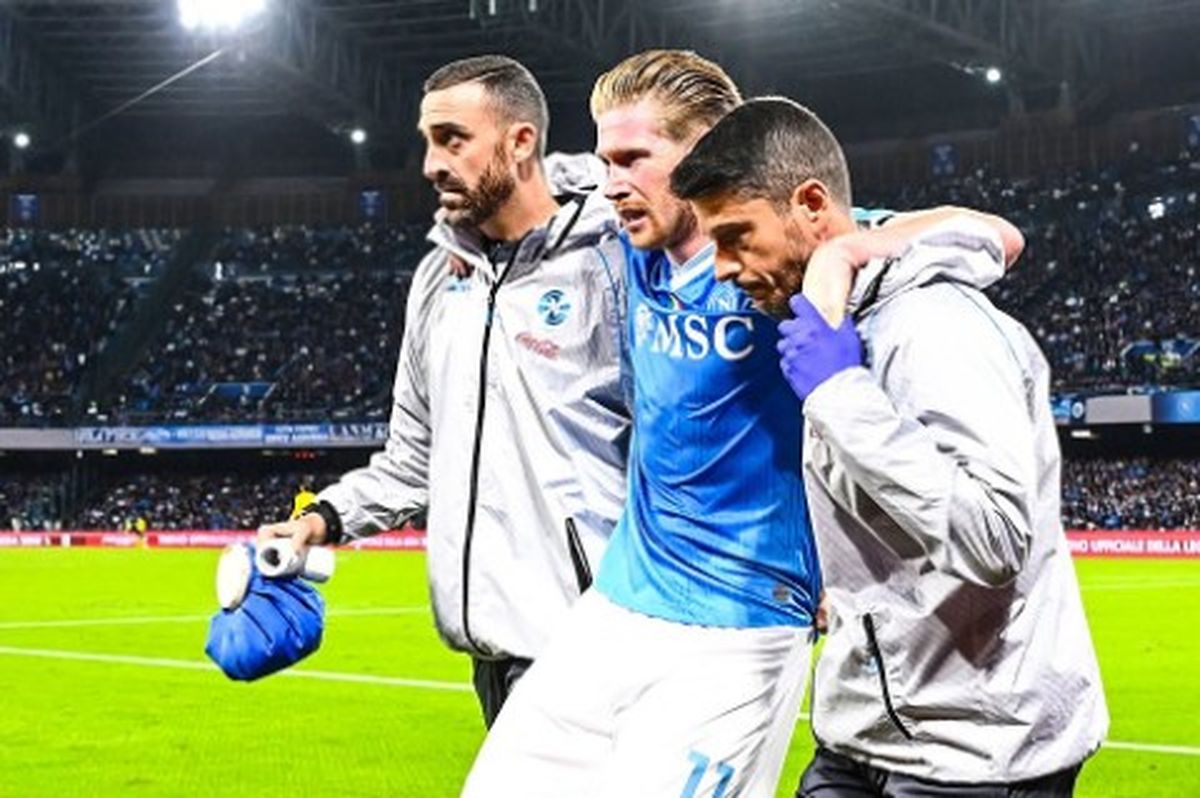 Kevin De Bruyne se lesionó al patear un penal en la Serie A: cuánto tiempo estará fuera de las canchas