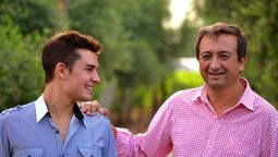 Proyecto familiar. Matías y Sharbel Morcos, enólogo y director y propietario de la bodega, respectivamente.
