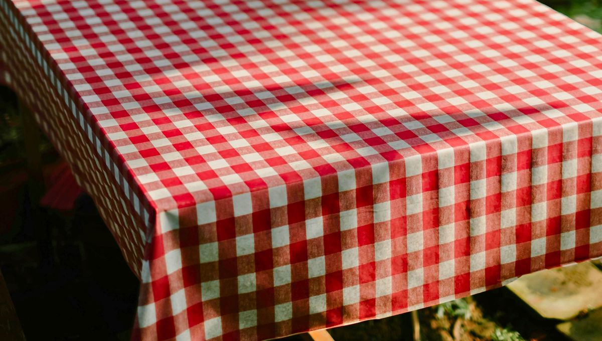 Un mantel para la mesa de casa que no se corre ni tiene arrugas. Un mantel para la mesa de casa que no se corre ni tiene arrugas.