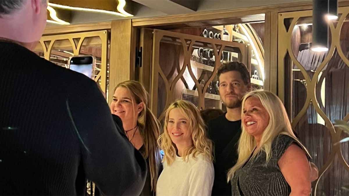 Las fotos de Michael Bublé y Luciana Lopilato en Mendoza