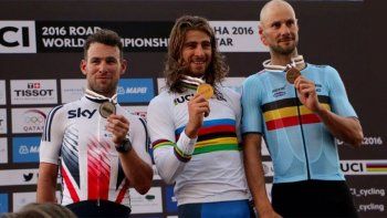Peter Sagan revalidó su malla arcoiris en el Mundial de Ruta en Qatar