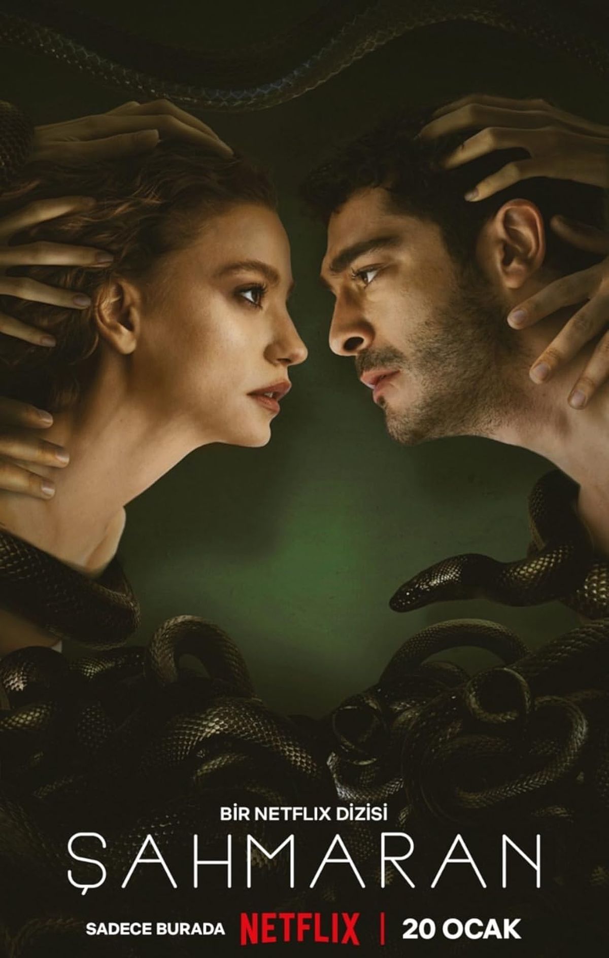 Serie mitológica. La serie turca Shahmaran está basada en una leyenda y actúan Serenay Sarikaya y Burak Deniz Serie mitológica. La serie turca Shahmaran está basada en una leyenda y actúan Serenay Sarikaya y Burak Deniz