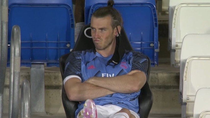 Todos hablan de la foto de Gareth Bale, no tenido en cuenta por Zidane