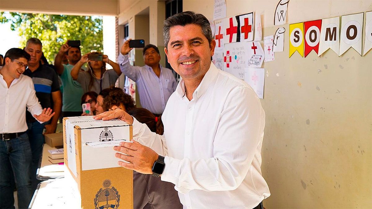 Nuevo gobernador electo de San Juan, Marcelo Orrego. Nuevo gobernador electo de San Juan, Marcelo Orrego.