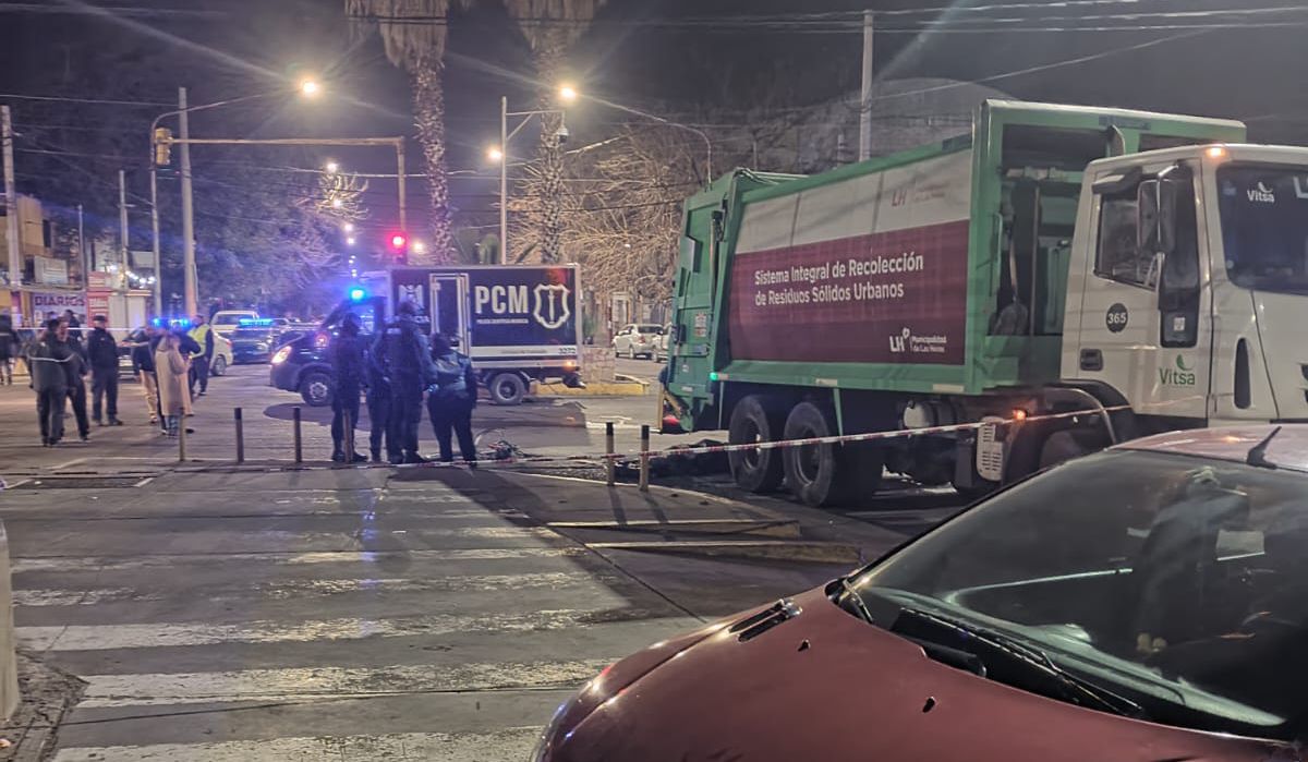 El ciclista perdió la vida en el acto.