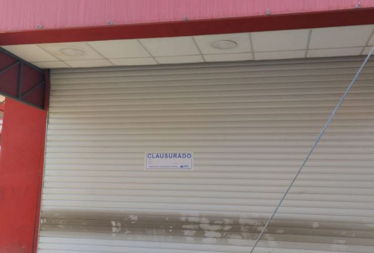 El local clausurado en Maipú. Foto: gentileza Municipalidad de Maipú.
