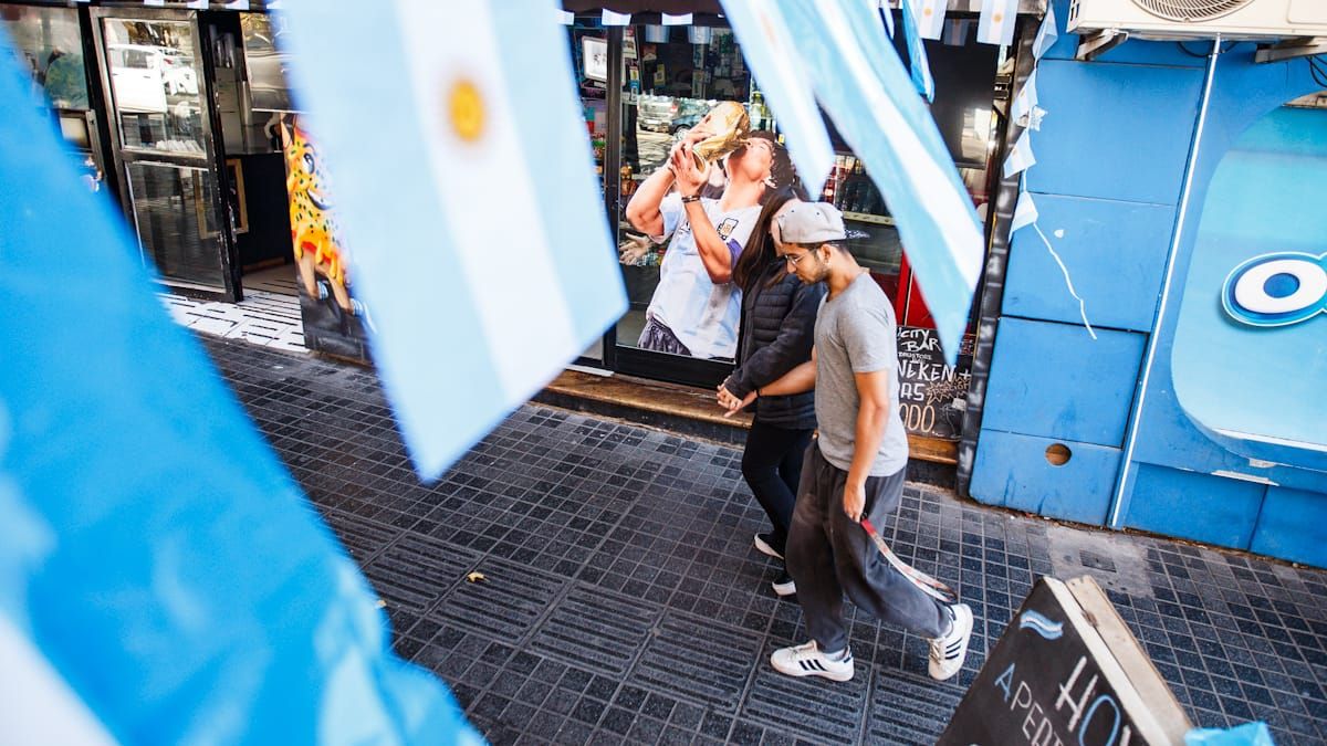 El comercio también se revoluciona por la final del Mundial.