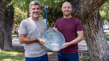 Ulpiano Suarez y Esteban Allasino compartieron un reconocimiento internacional por la gestión basada en datos Ulpiano Suarez y Esteban Allasino compartieron un reconocimiento internacional por la gestión basada en datos