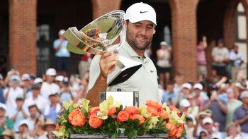 La cifra impactante que cobró Scottie Scheffler tras ganar el Tour Championship y la Fedex Cup de golf