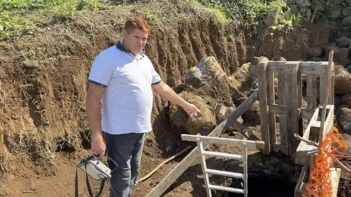Jean-Camille Ethève no sabe qué hará con el descubrimiento. Jean-Camille Ethève no sabe qué hará con el descubrimiento.
