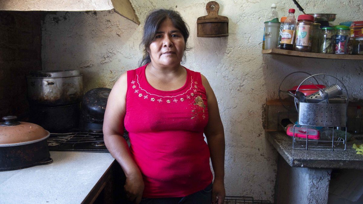 Juana Santos (43) pasó por la esclavitud