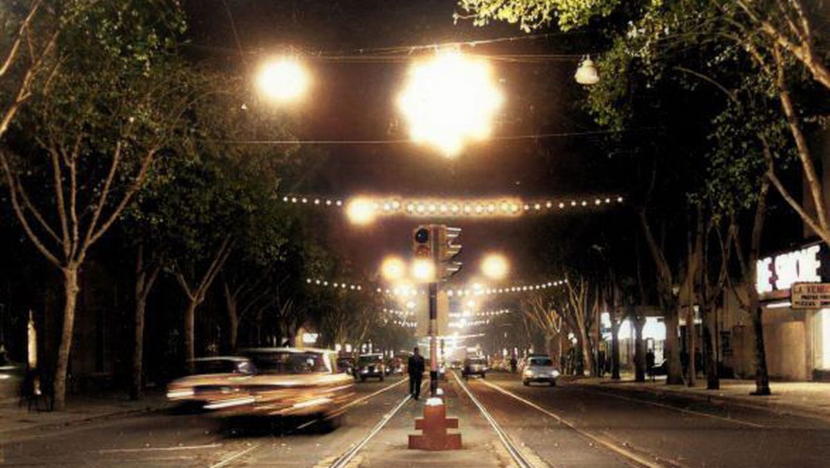 Avenida San Martín, 1960.