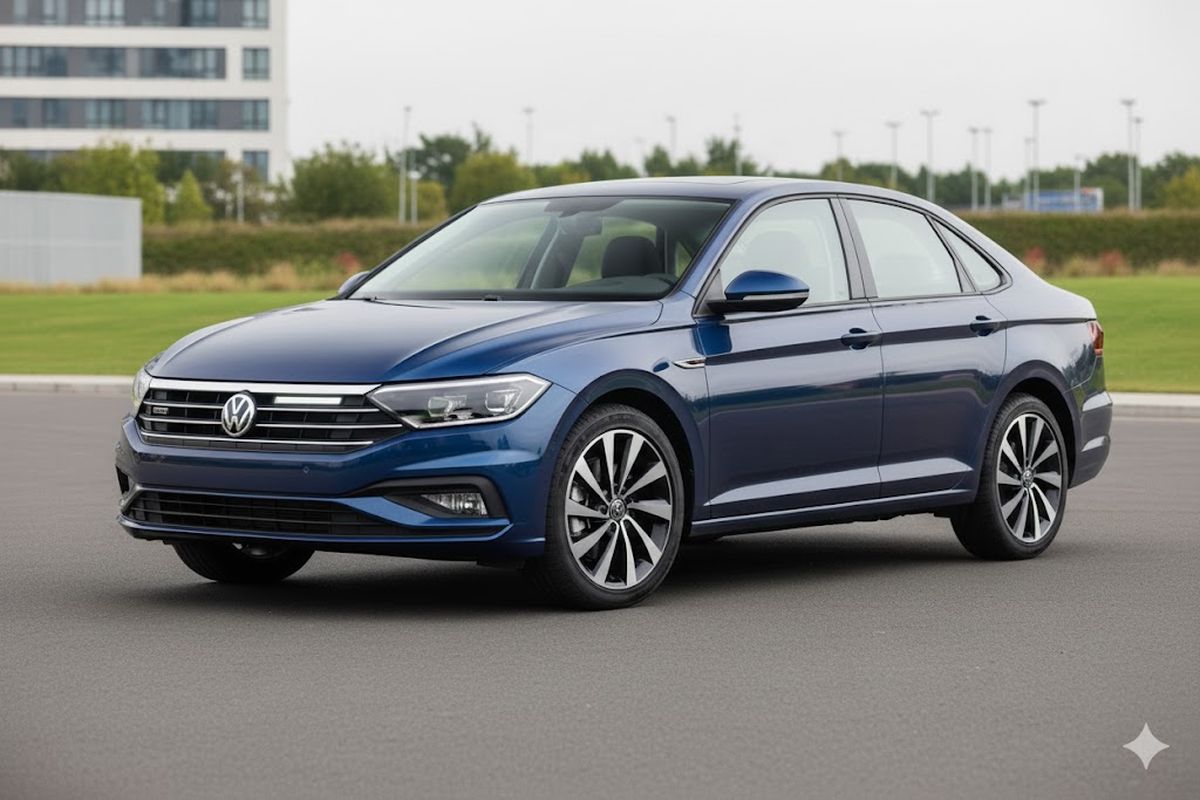 Así sería el nuevo Volkswagen Bora, según la inteligencia artificial.