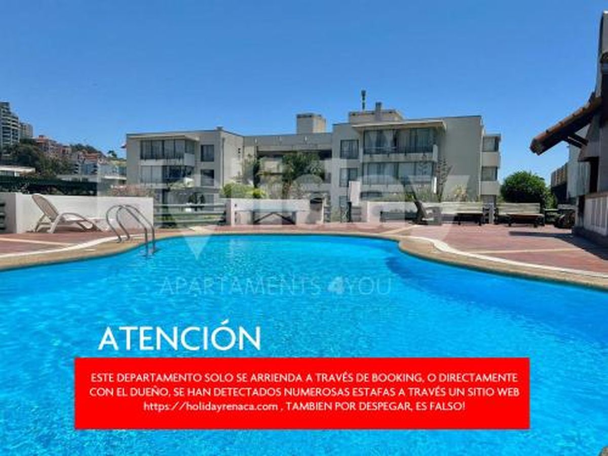 La advertencia que dejó Pfaff en la plataforma Booking para promocionar sus alojamientos que son reales. La advertencia que dejó Pfaff en la plataforma Booking para promocionar sus alojamientos que son reales.