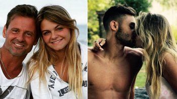 La hija del DT de Racing de novia con jugador de River