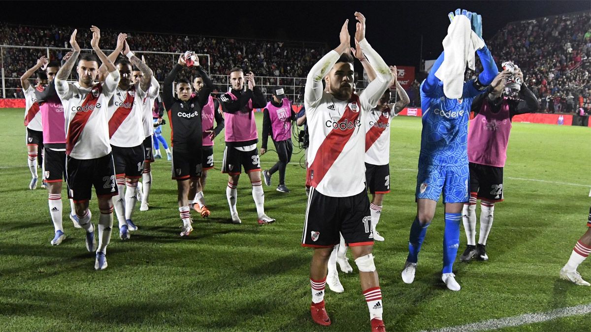 River viene de ganarle 1-0 a Patronato, con gol de Miguel Borja.