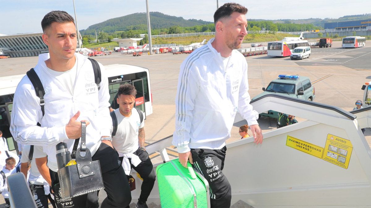 Lionel Messi encabeza la delegación Argentina en Londres.