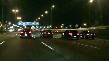 Se filmaban corriendo picadas a más de 250km/h en la Panamericana