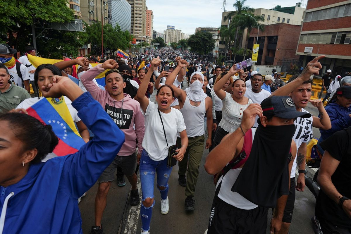 No cesan las protestas en Venezuela contra el régimen de Nicolás Maduro. No cesan las protestas en Venezuela contra el régimen de Nicolás Maduro.