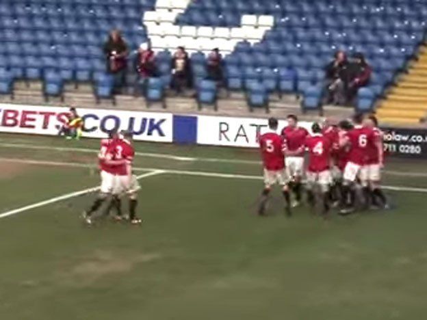 Mirá el gol más insólito en lo que va del año