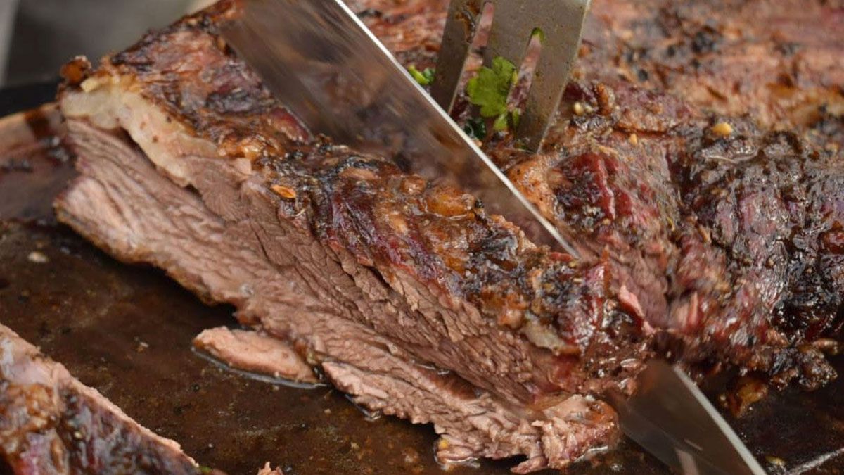 El vacío es una de las carnes más elegidas para el asado.