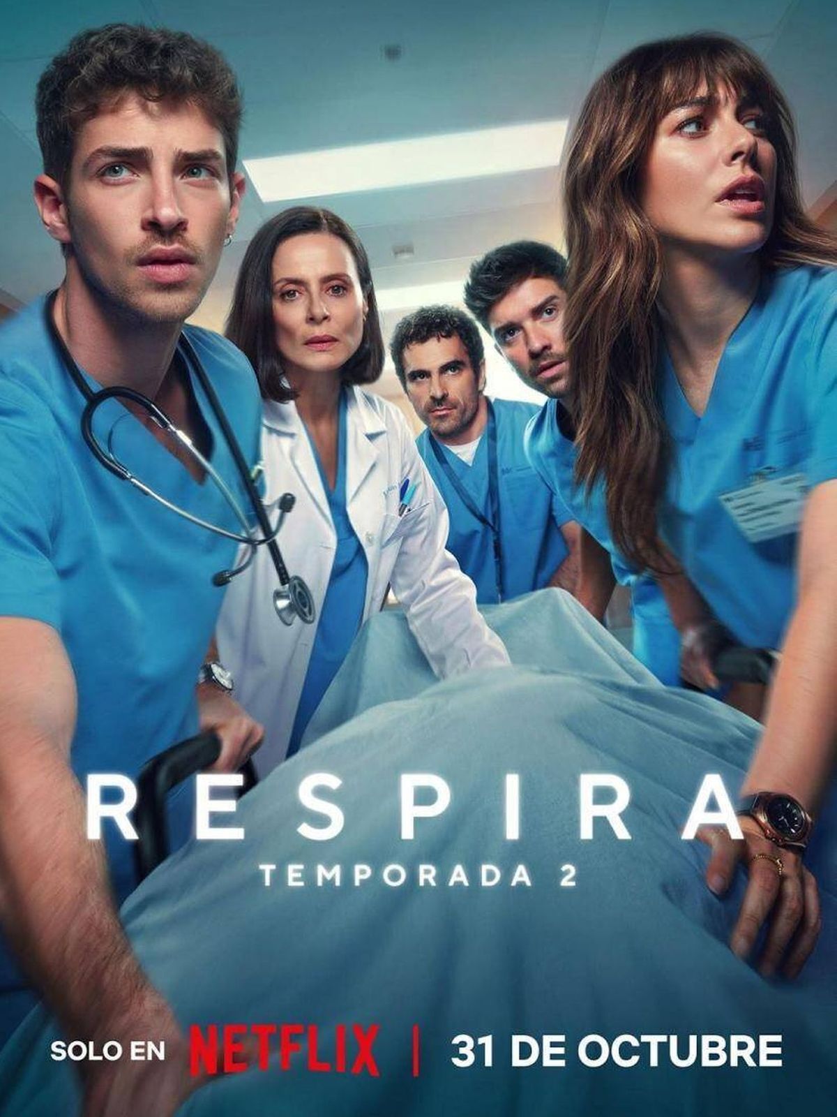 Gran elenco. Respira 2 tiene a grandes actores en sus filas, Blanca Su&aacute;rez, Manu R&iacute;os y Borja Luna, entre otros.&nbsp;