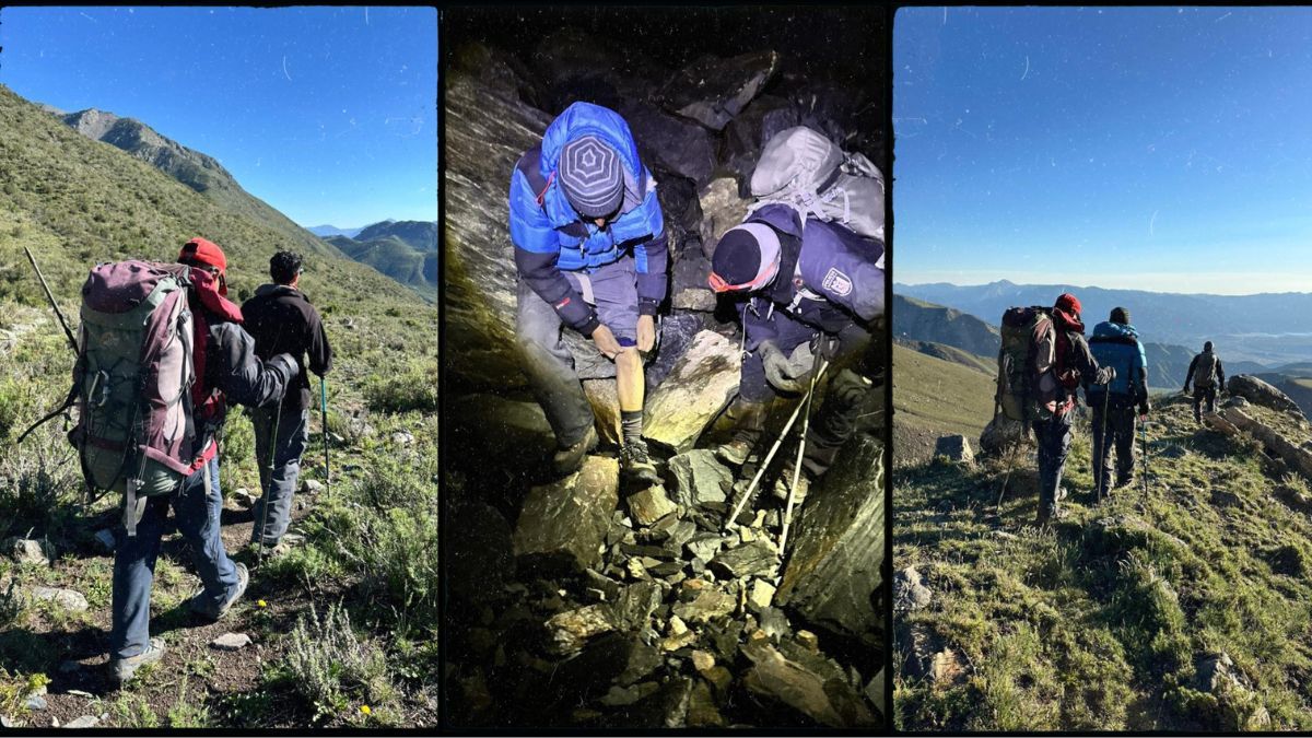 Los rescatistas encontraron a los dos montañistas en buen estado, después de buscarlos durante 24 horas. 