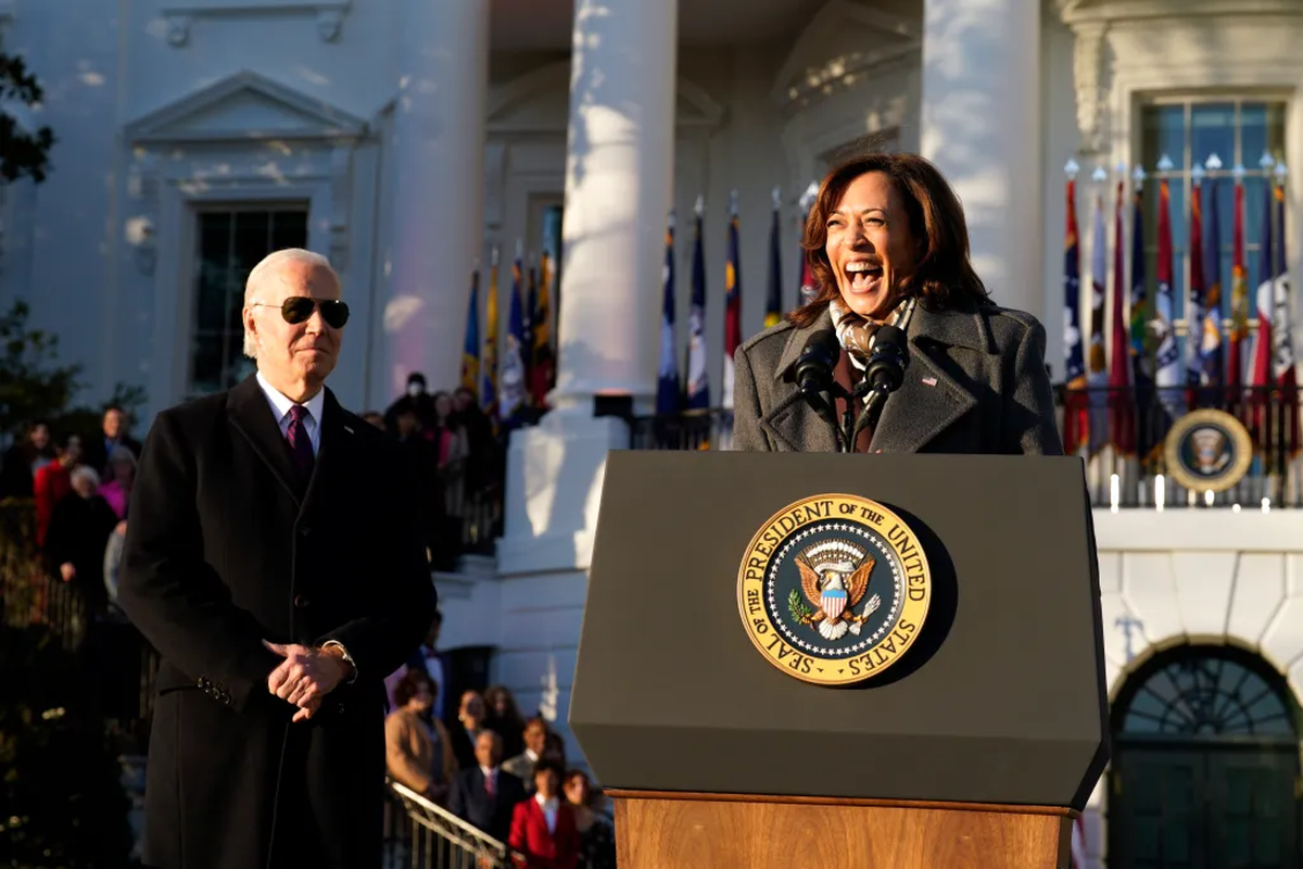 La vicepresidenta, Kamala Harris está acortando la ventaja de Trump en estados del sur, lo que pone nerviosos a los republicanos. Crédito: EFE. La vicepresidenta, Kamala Harris está acortando la ventaja de Trump en estados del sur, lo que pone nerviosos a los republicanos. Crédito: EFE.