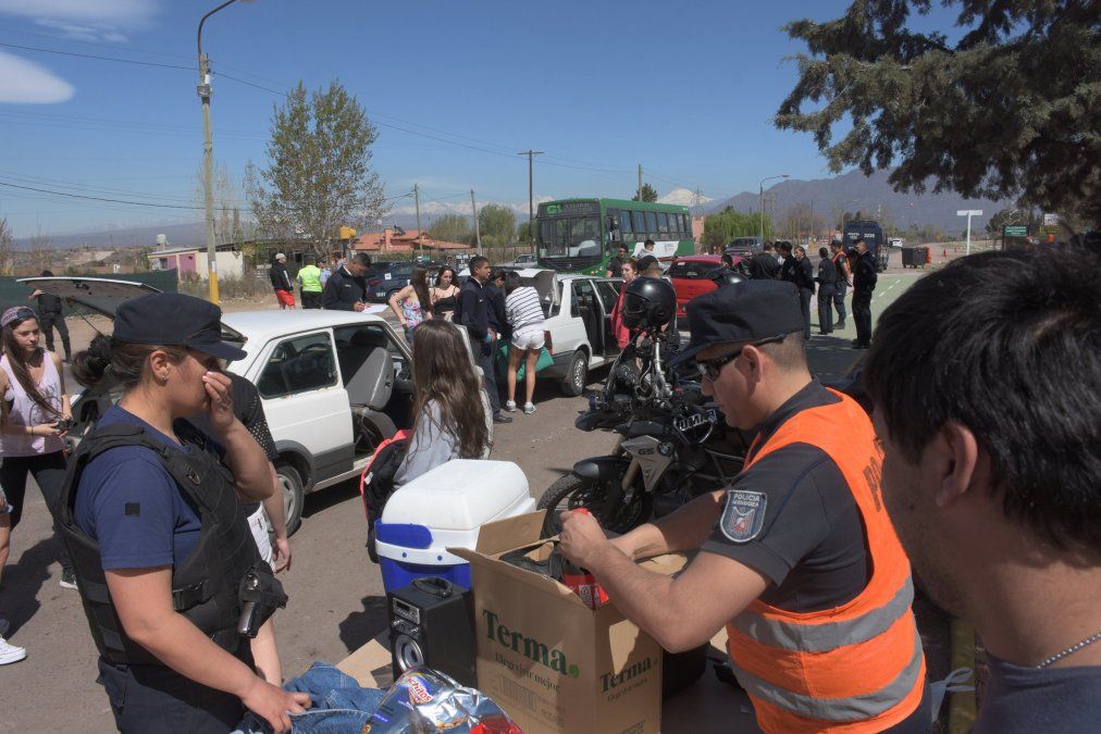 Otros tiempos. En el 2019 se realizó un gran operativo policial para el día del estudiante. Este año la policía solo respaldará a los municipios.