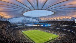 vista del estadio de Los Ángeles, uno de los que será sede del Mundial de estados Unidos vista del estadio de Los Ángeles, uno de los que será sede del Mundial de estados Unidos