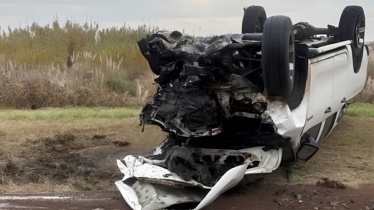 El accidente víal en Santa Fe, se cobró la vida de cuatro personas.