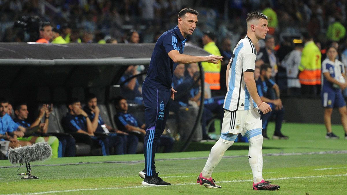 El DT resaltó la importancia de Lo Celso, uno de los ausentes del Mundial