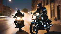 El video muestra como dos hombres evaden a motochorros con una maniobra inesperada y causaron furor en redes