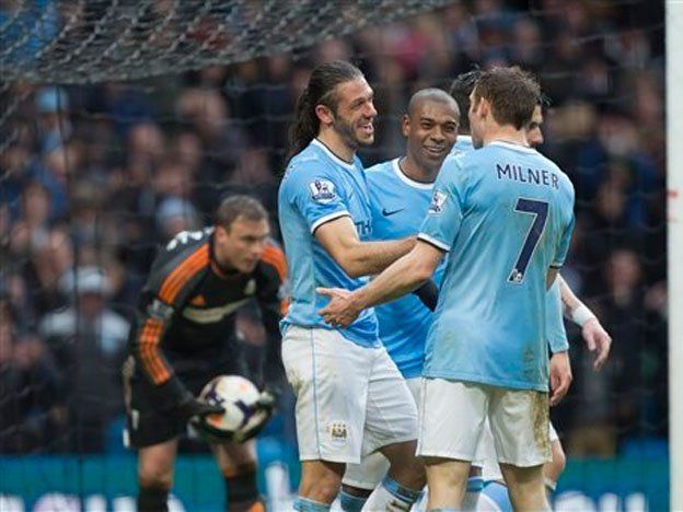 Demichelis anotó en la goleada del City
